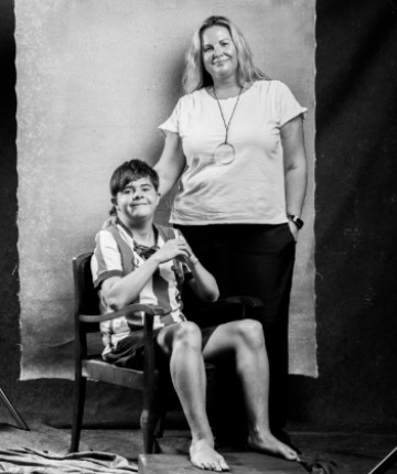 Retrato de Silvia y Alonso